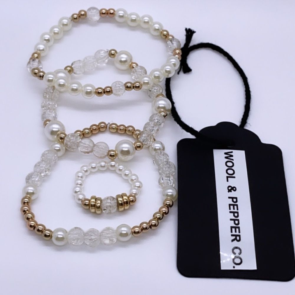 NWT Wool + Pepper Co. Matching Jewelry Set (4)